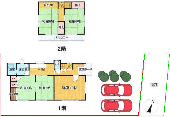 坂戸駅 徒歩4分 バス9分構造:木造瓦・亜鉛メッキ鋼鈑葺土地面積:214平米 ( 64.73坪 ) 建物面積:89.77平米 ( 27.15坪 )