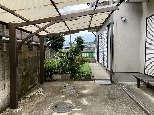 お庭
