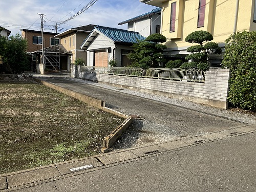 接道並びに本物件