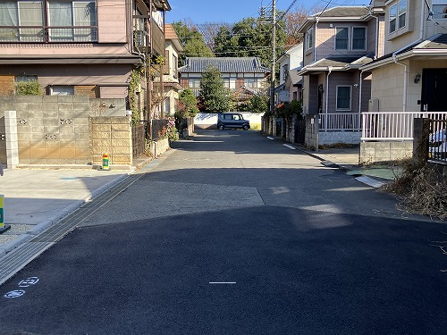 接道並びに本物件