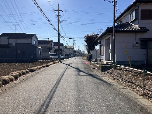 接道並びに本物件