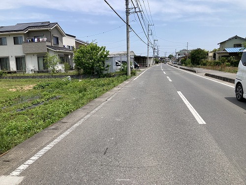 前面道路含む現地写真