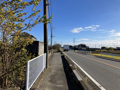 前面道路含む現地写真