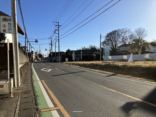 前面道路含む現地写真