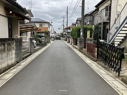 前面道路含む現地写真