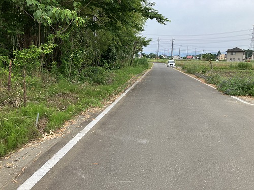 前面道路含む現地写真