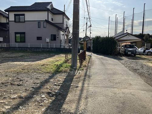 前面道路含む現地写真