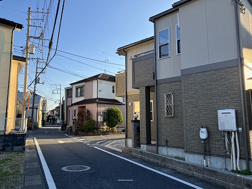 接道並びに本物件