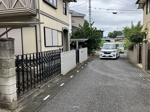 接道並びに本物件