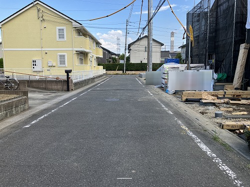 接道並びに本物件