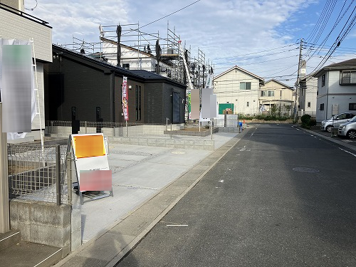 接道並びに本物件