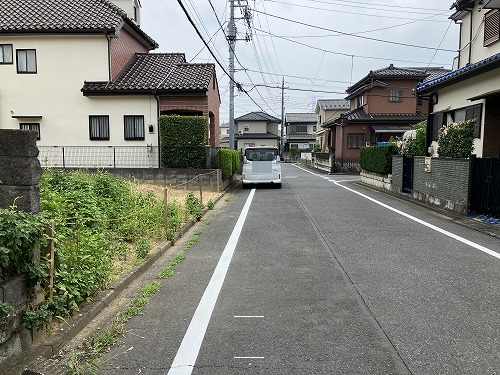 接道並びに本物件