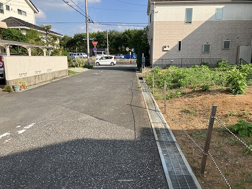 前面道路含む現地写真