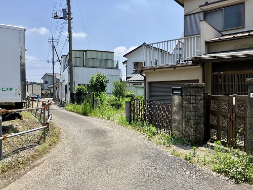 接道並びに本物件