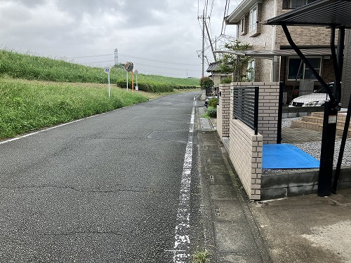 接道並びに本物件