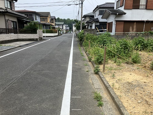 接道並びに本物件