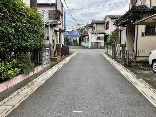前面道路含む現地写真