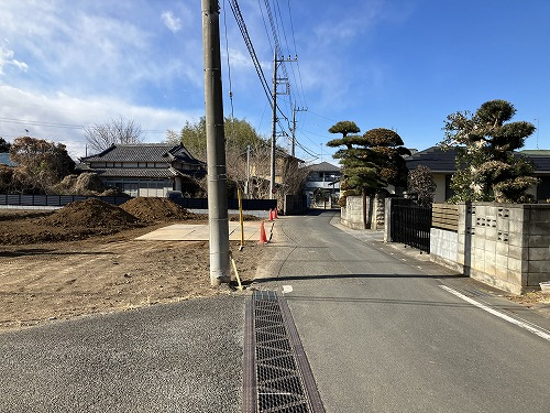 前面道路含む現地写真