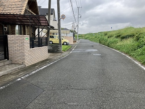 接道並びに本物件