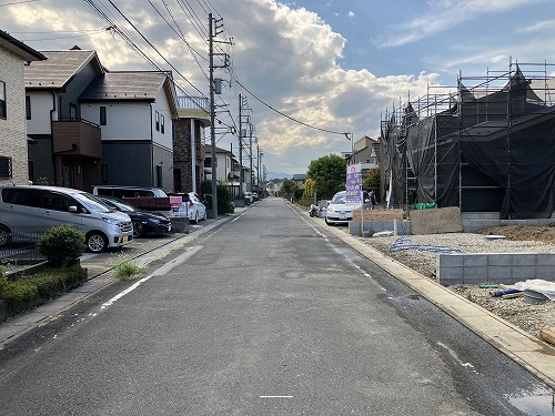 接道並びに本物件