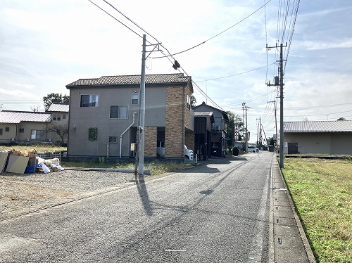 前面道路含む現地写真