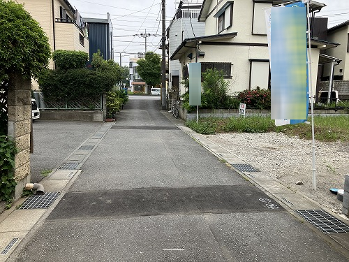 接道並びに本物件