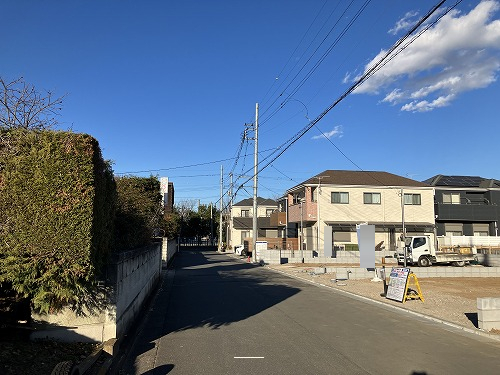 接道並びに本物件