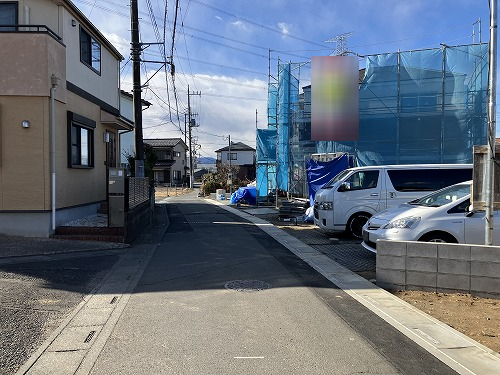 接道並びに本物件