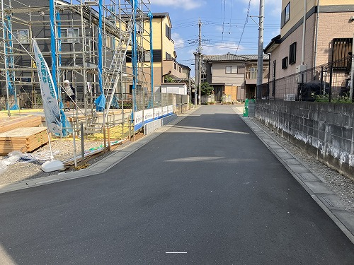 接道並びに本物件