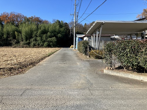 接道並びに本物件