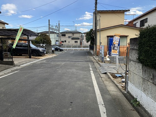 接道並びに本物件