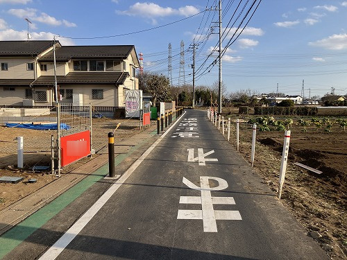 接道並びに本物件