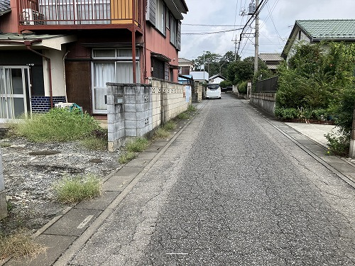 前面道路含む現地写真
