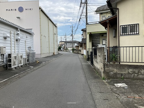接道並びに本物件