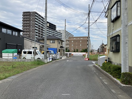 接道並びに本物件