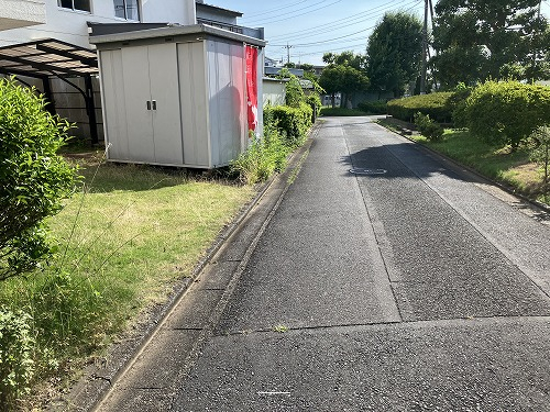 接道並びに本物件
