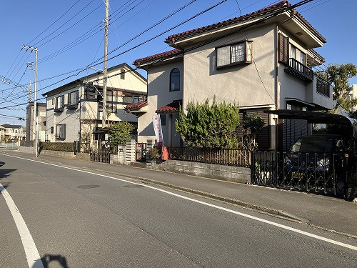 接道並びに本物件