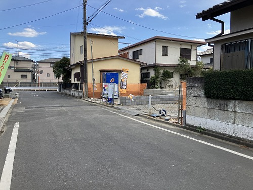 接道並びに本物件