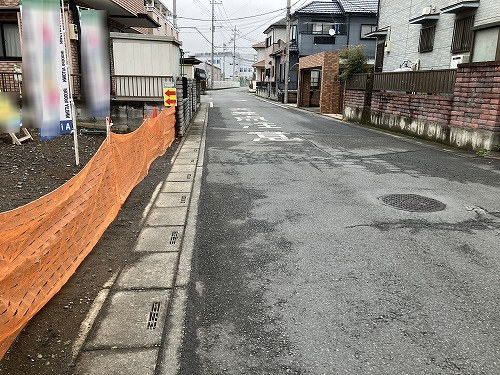 接道並びに本物件