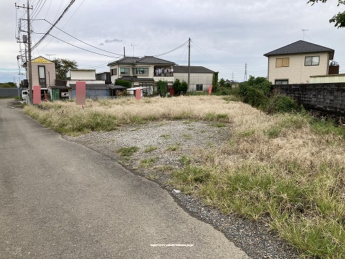 前面道路含む現地写真