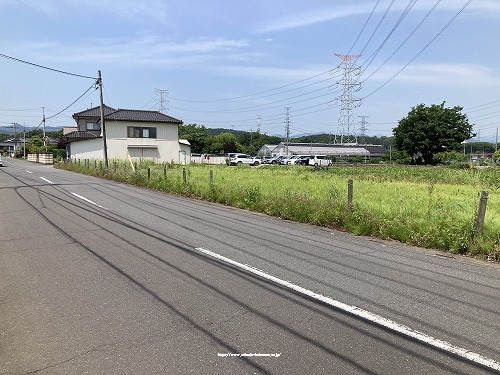 前面道路含む現地写真