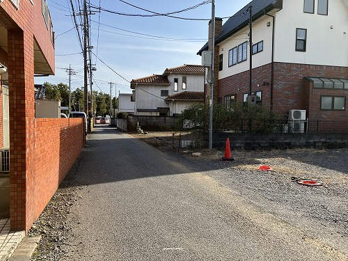 前面道路含む現地写真