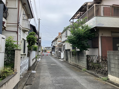 前面道路含む現地写真