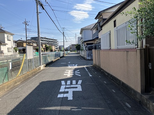 前面道路含む現地写真