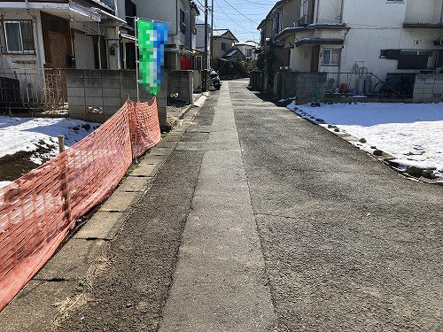 前面道路含む現地写真