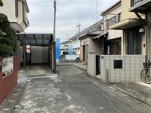 接道並びに本物件