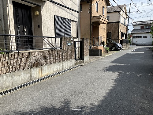 接道並びに本物件