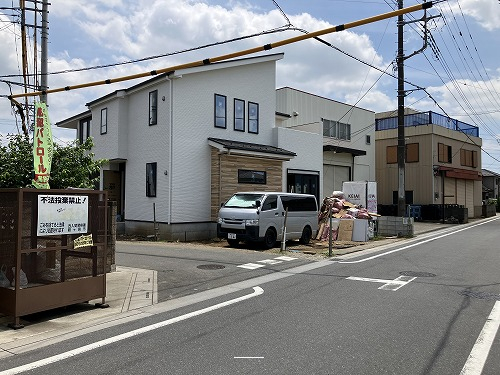 接道並びに本物件