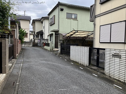接道並びに本物件