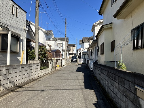 接道並びに本物件